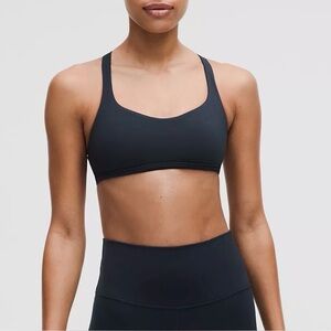 lululemon athletica free to be bra- true navy